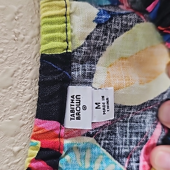 Tabitha Brown Lemon Print Top and Pants Set - Picture 7 of 15